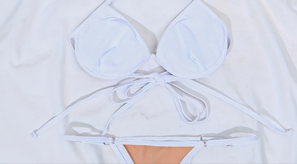 Floral Applics High Cut Bikini Swim Set - Picture 9 of 9